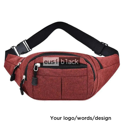 Waist belt bag Red