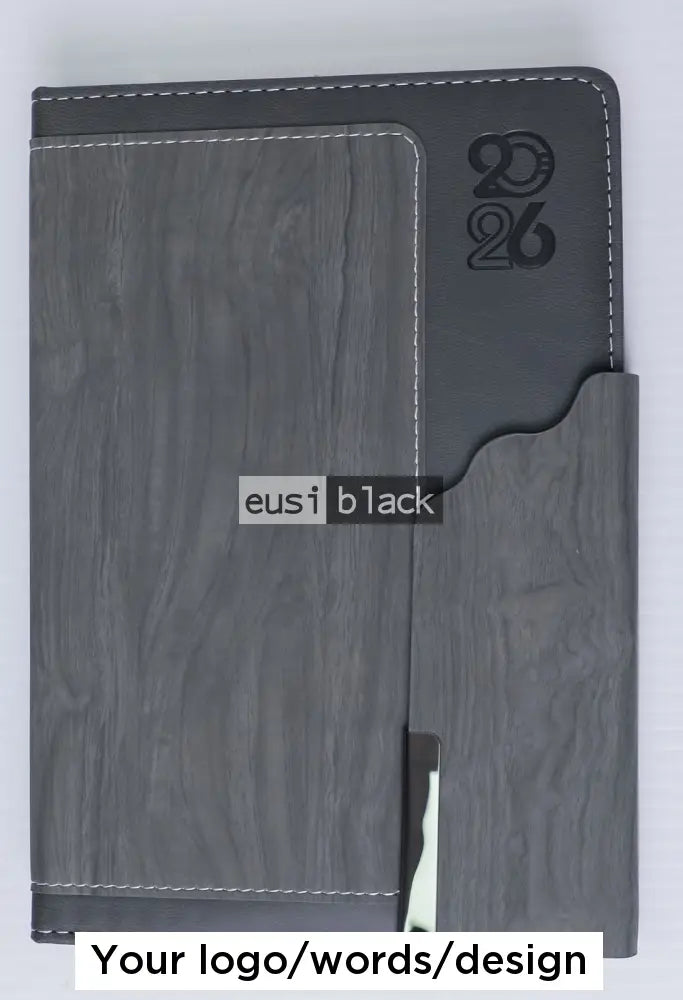 Wavy cover 2026 diary - Grey / A5