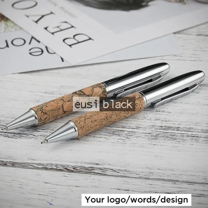 Wine Cork Metallic Pen