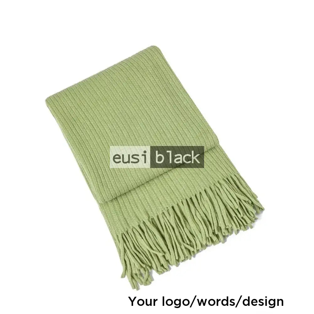 Woolen scarf Green