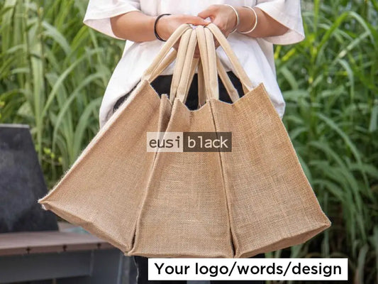 Tote jute bag
